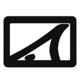 Tail Logo Application Sticker- Small - Accessories