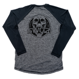 Clearwater Raglan - Skull Art - Performance