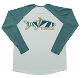 Tarpon Mosaic - Clearwater Raglan L/S