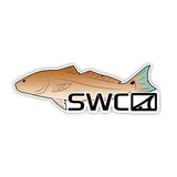 Mirror Redfish Decal - Accessories